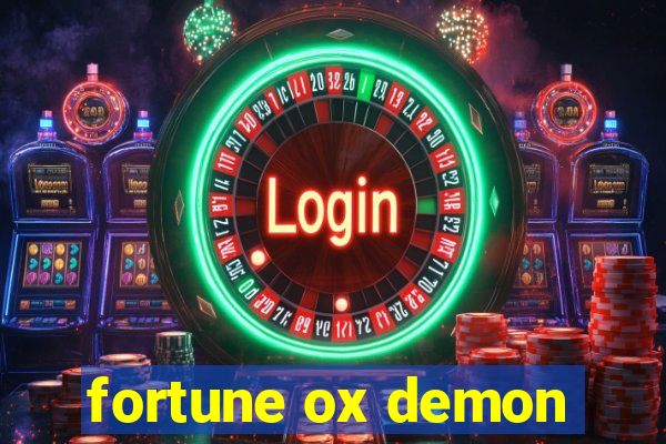 fortune ox demon